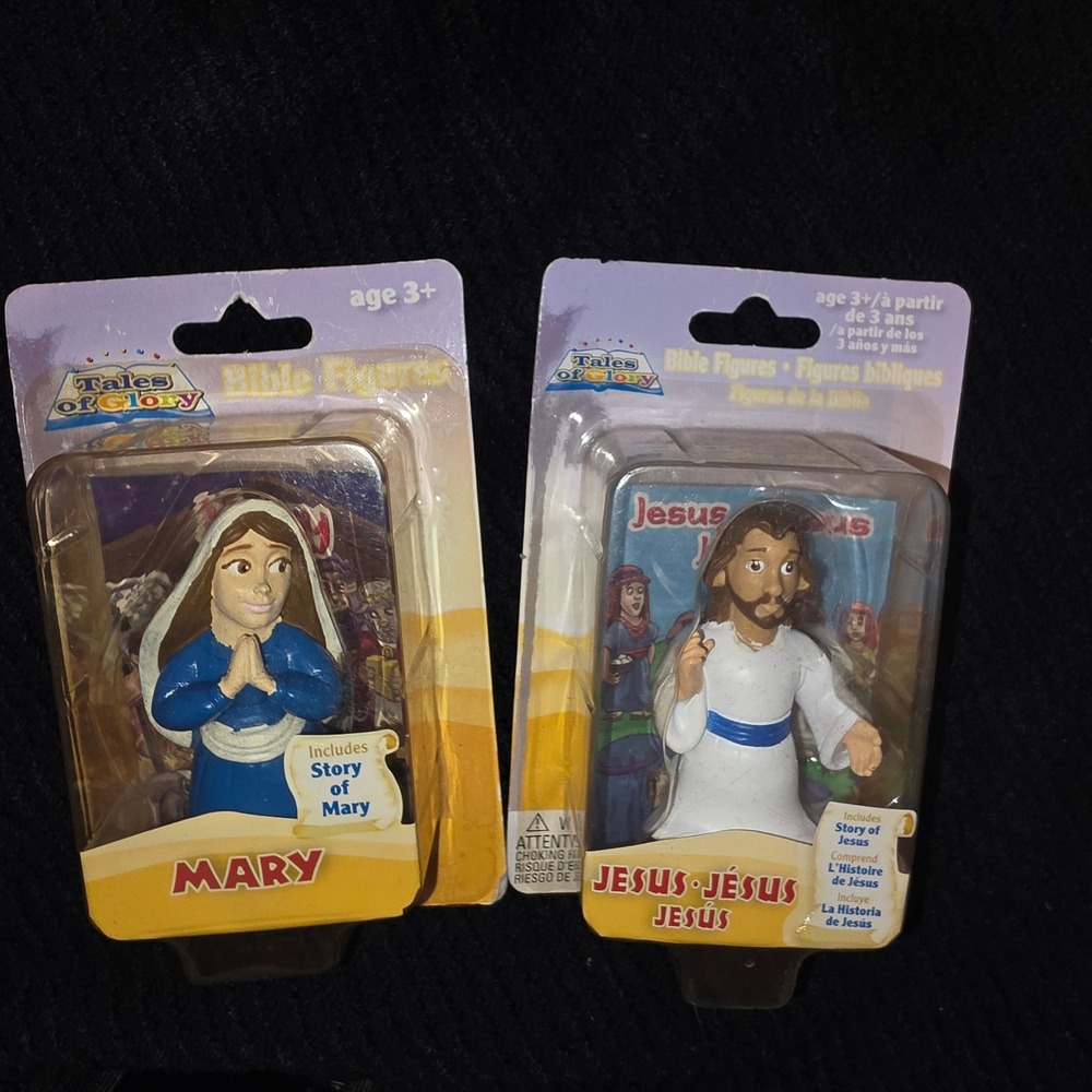 Tales of Glory Bible Figures Jesus and Mary one2believe Religious Toys New NIP